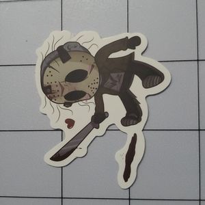 Friday the 13th JASON Sticker